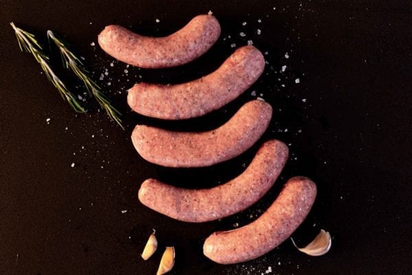 Lamb Mint And Rosemary Sausages Pack Of 5