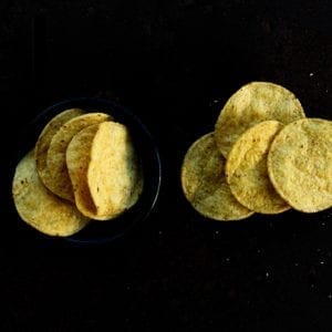 Corn Chips Round