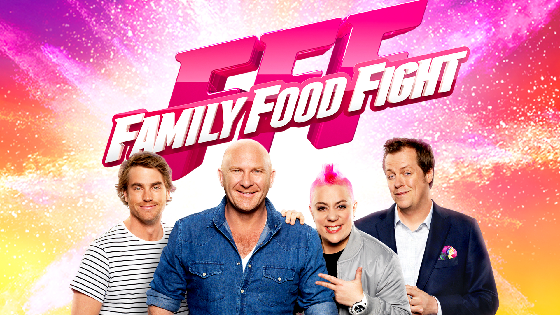 Family Food Fight judges